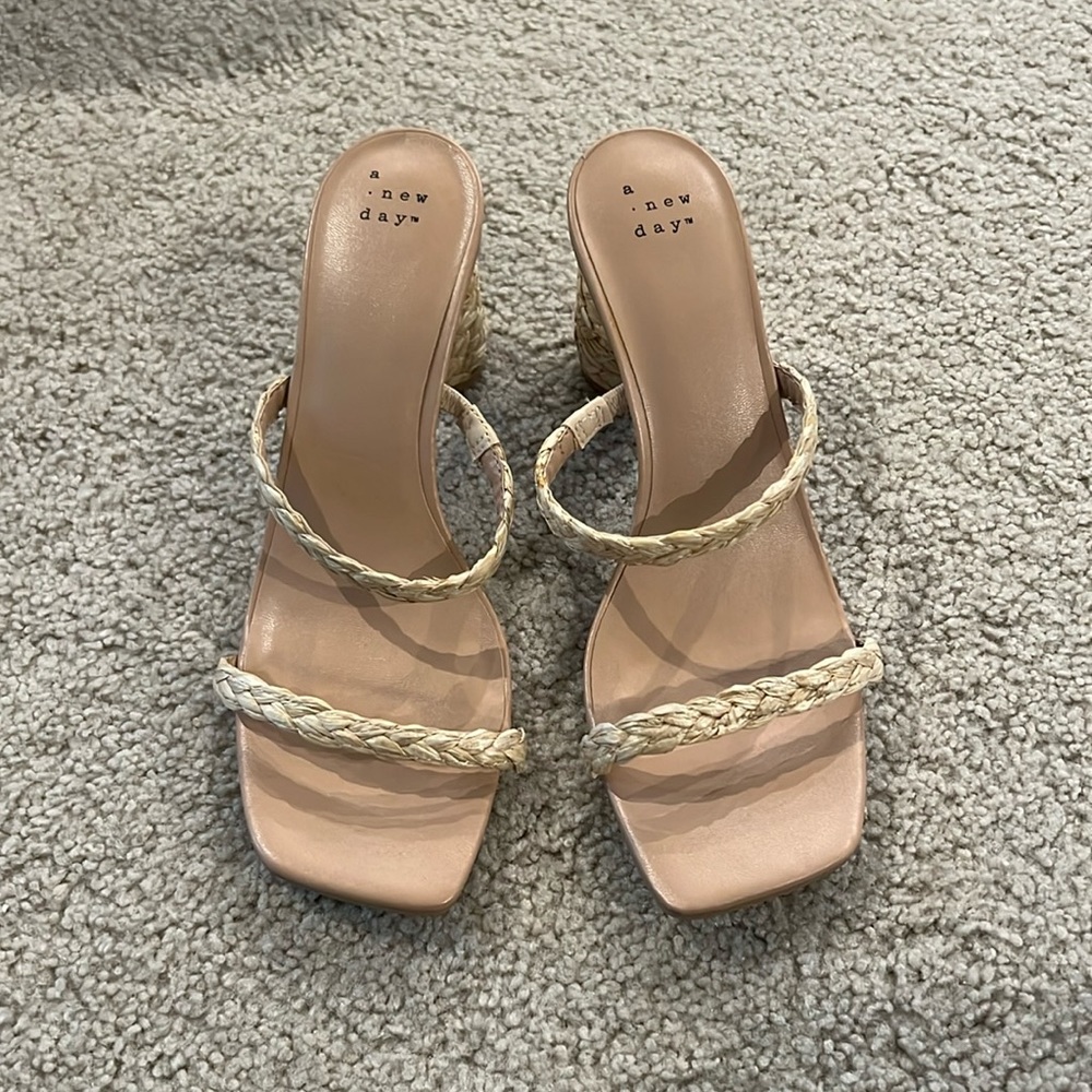 Target heels. Worn once.